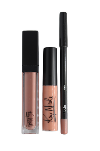 Nude Lip Trio | Lip Set - Kay Nicole Cosmetics 